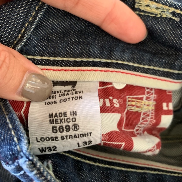 COPY - Levi’s NWOT Loose Straight 569 32x32 Denim Jeans - Picture 3 of 8